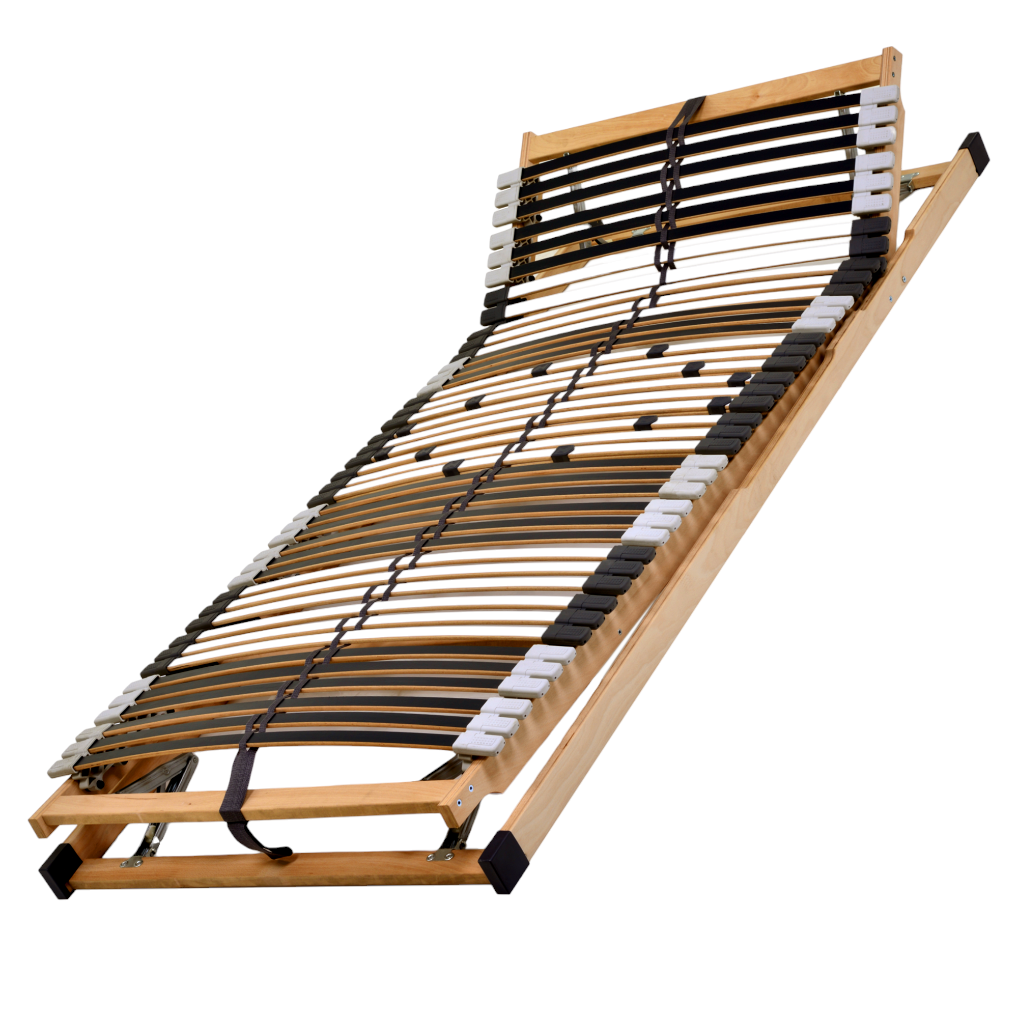 MediFlex T200 Lattenrost 80x200 cm, Kopf und Fuß verstellbar, 7 Zonen mit Härteverstellung
