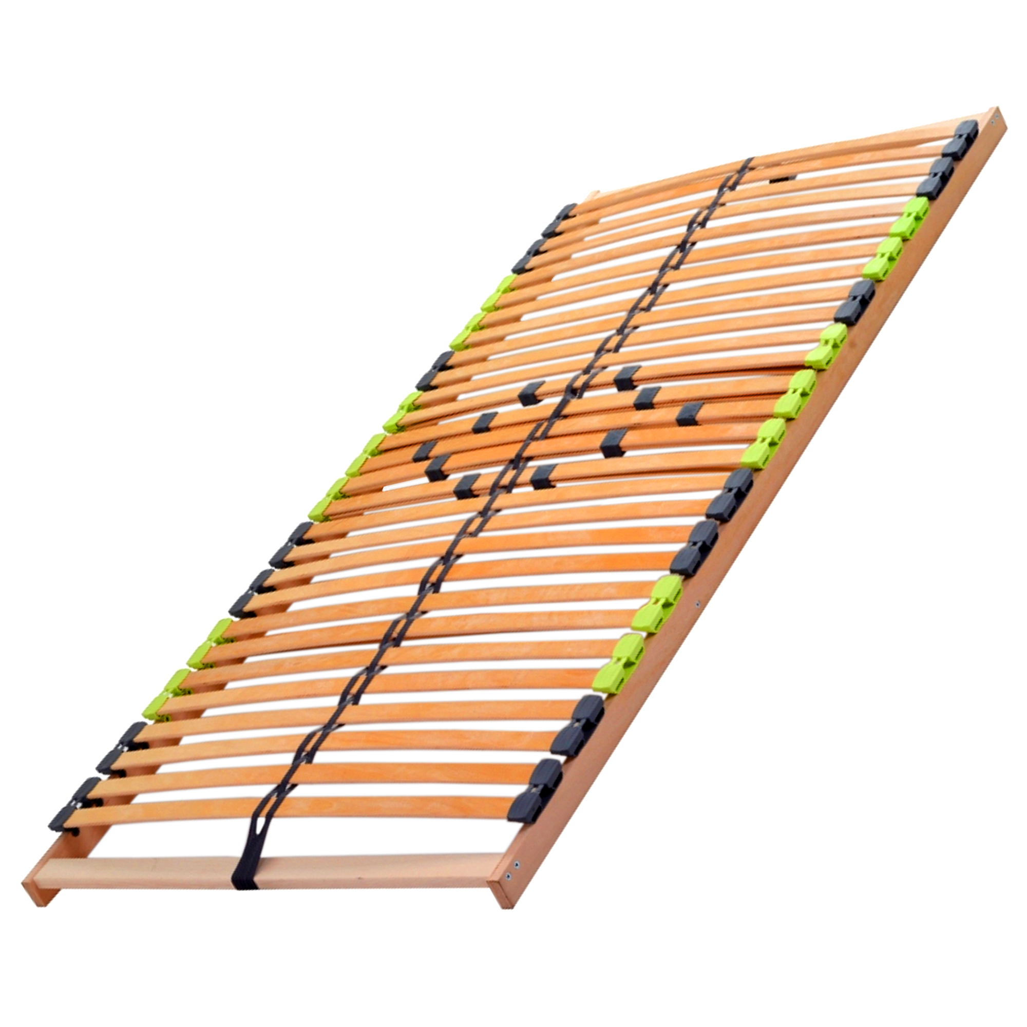 Basic Lattenrost 160x200 cm, aus Buchenholz, 7 Zonen mit Härteverstellung