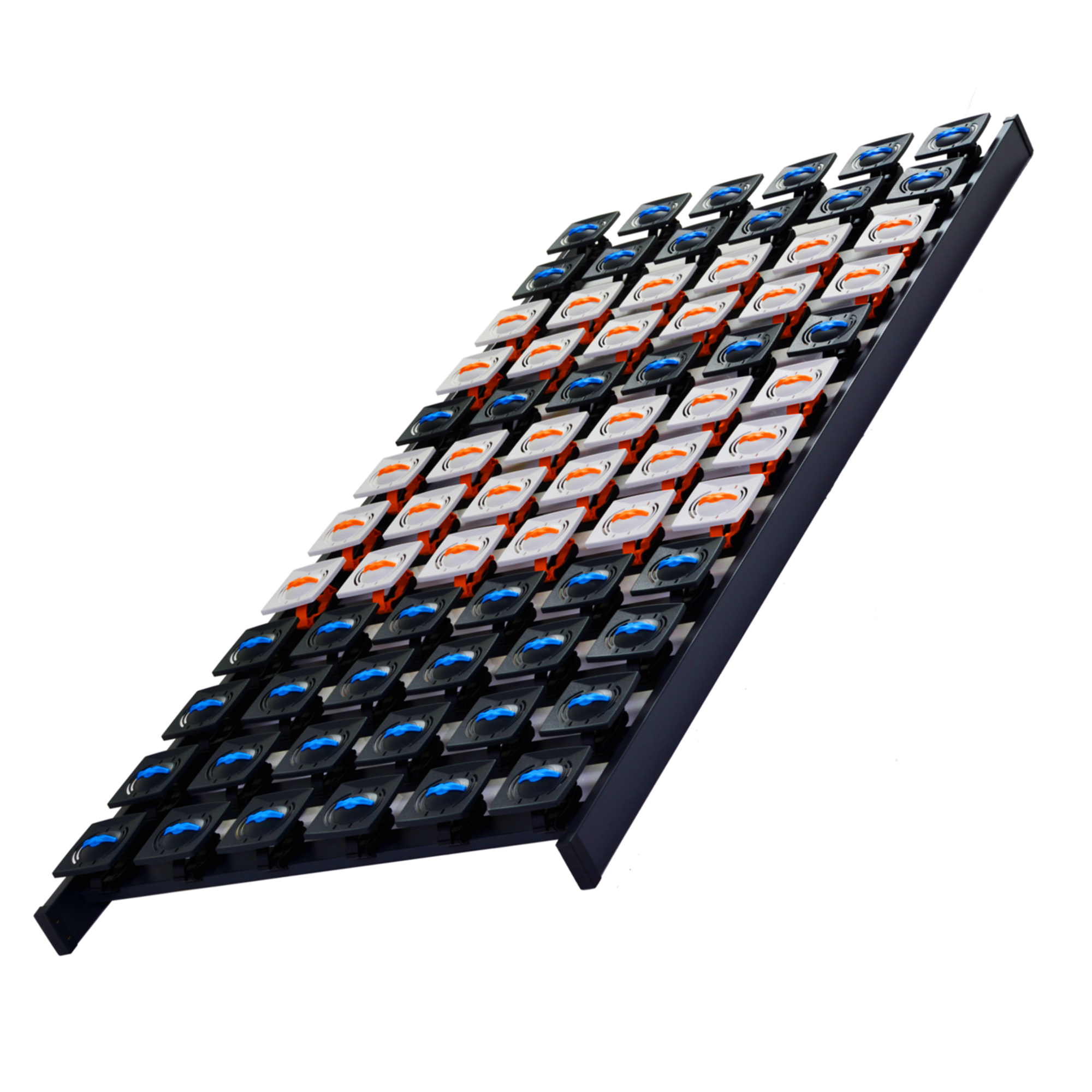 Dream Lattenrost 100x200 cm, 5 Zonen Tellerrost mit Härteverstellung