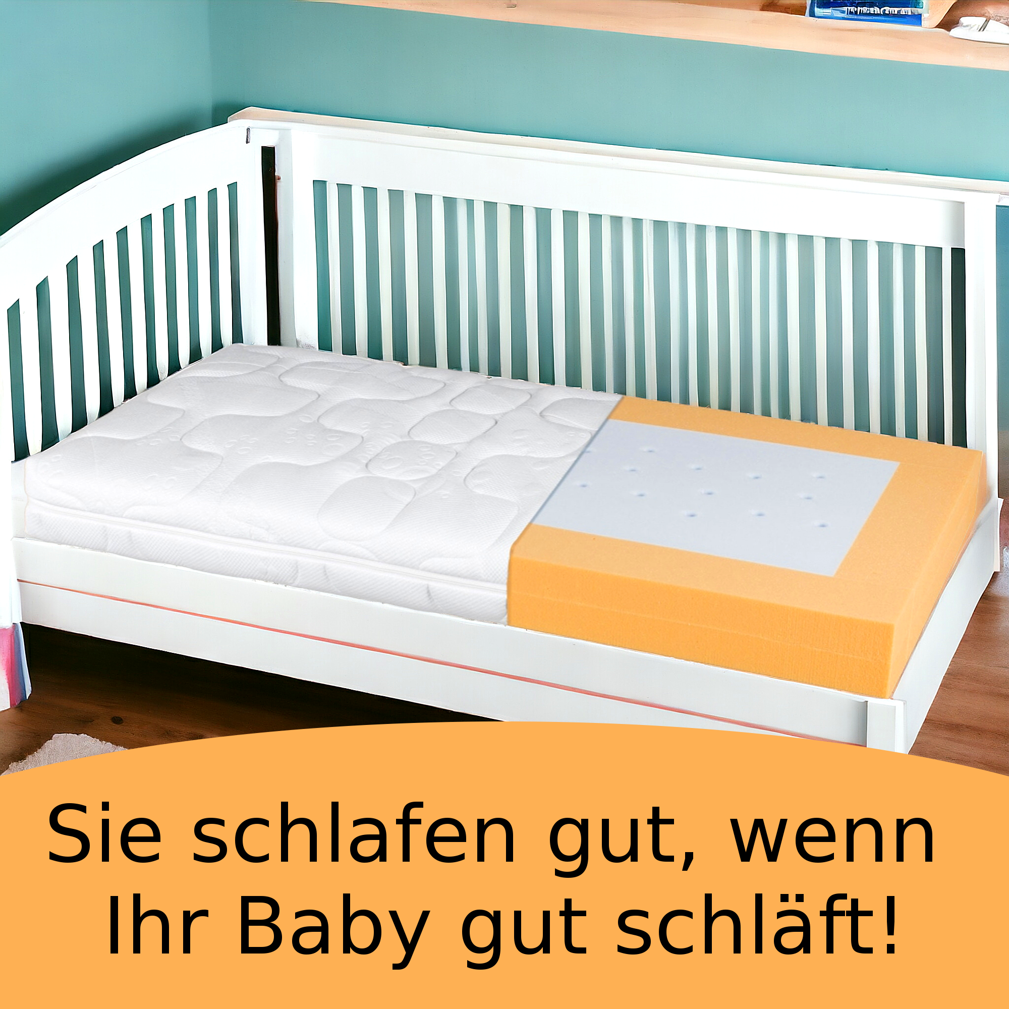 Kinder Babymatratze Kaltschaum Matratze Baby - Babybett Matratze 70 x 140 cm