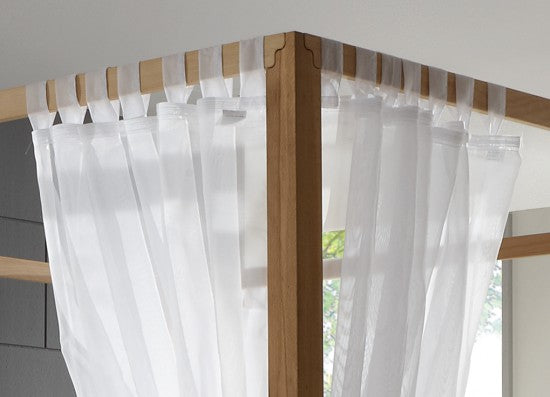 Himmelbett Stella Buche massiv metallfreies Stecksystem