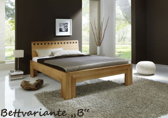 Bett Stella Plus Buche massiv metallfreies Stecksystem