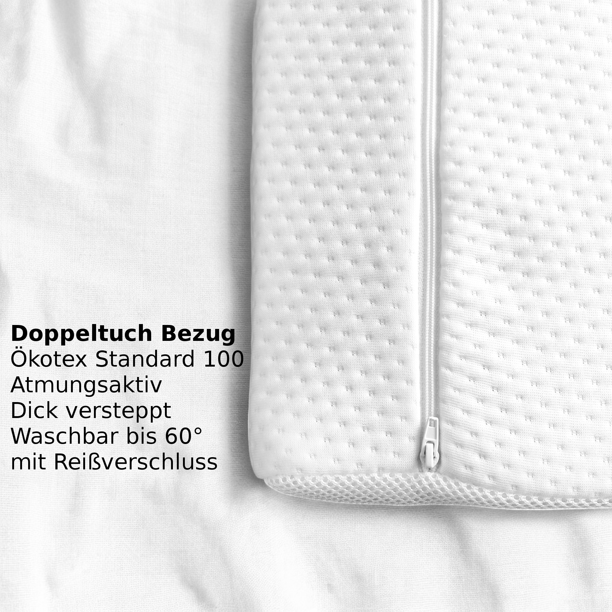 SLEEPFACTORY Premium Nackenkissen Seitenschläferkissen