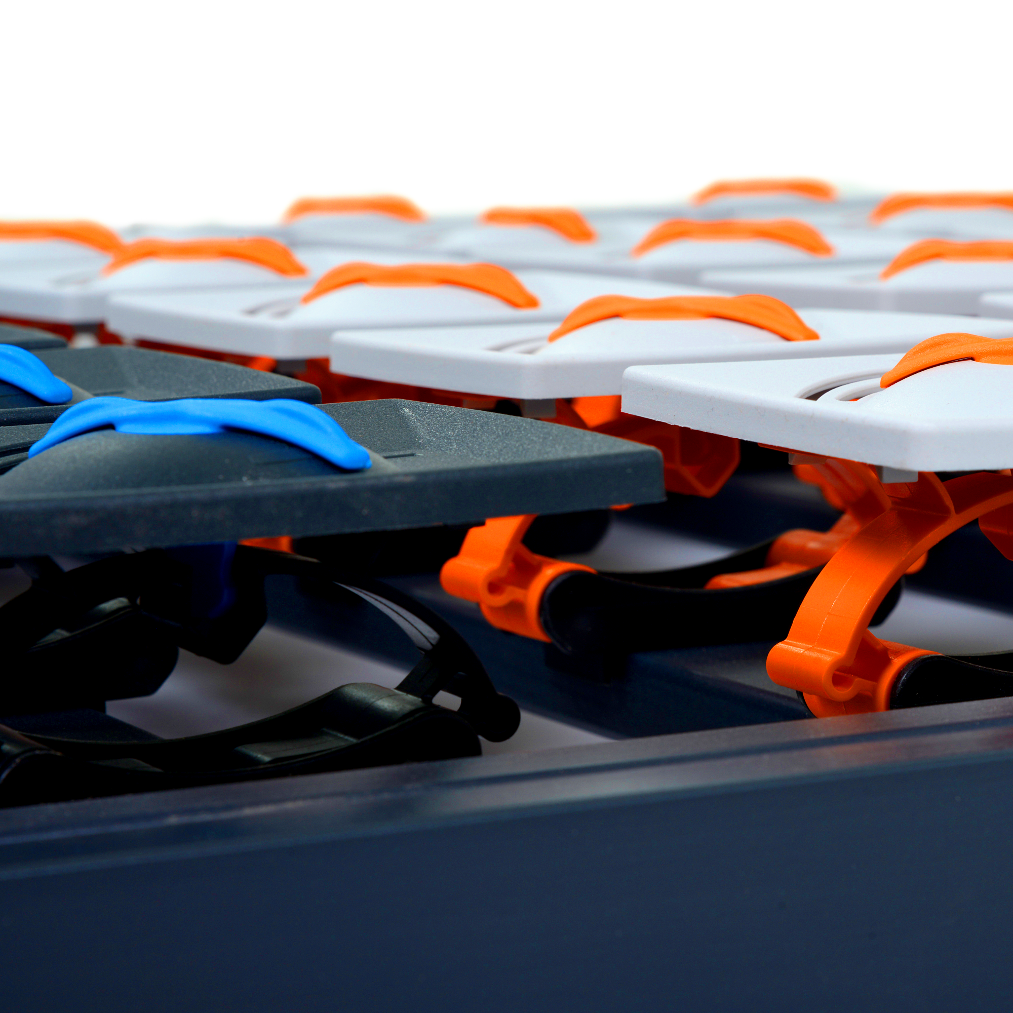 Dream Lattenrost 90x200 cm, 5 Zonen Tellerrost mit Härteverstellung