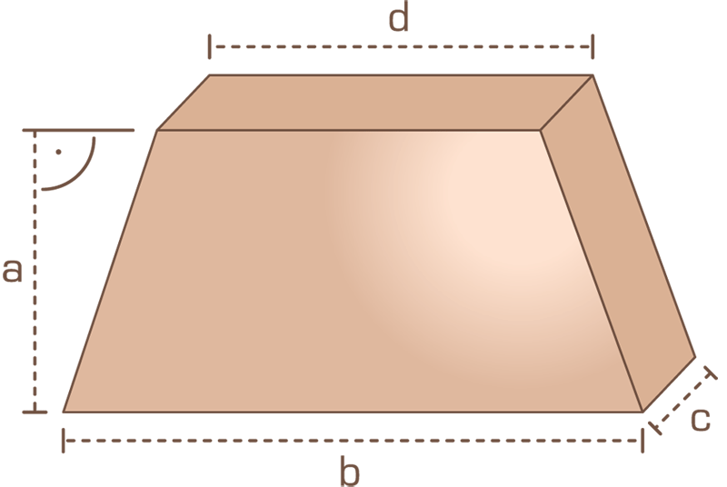 Matratze in Sondermaßen Trapez