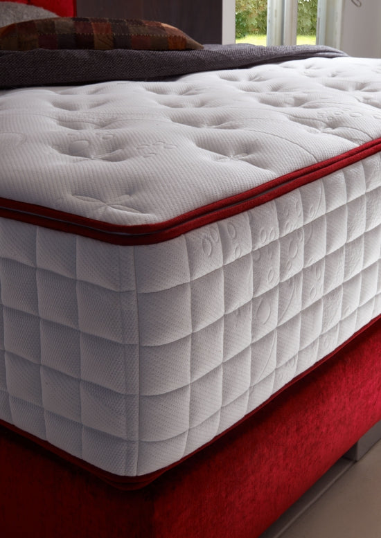 Boxspringbett "Ravenna" direkt vom Hersteller, Stoffe nach Wahl