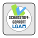 <p>Der verwendete Kaltschaum ist im Rahmen eines Überwachungsvertrages von LGA auf Schadstoff geprüft.<br />LGA Prüf-Nr.: SG 380 08</p> <p>Der verwendete Kaltschaum ist im Rahmen eines Überwachungsvertrages von LGA auf Schadstoff geprüft.<br />LGA Prüf-Nr.: SG 380 08</p>