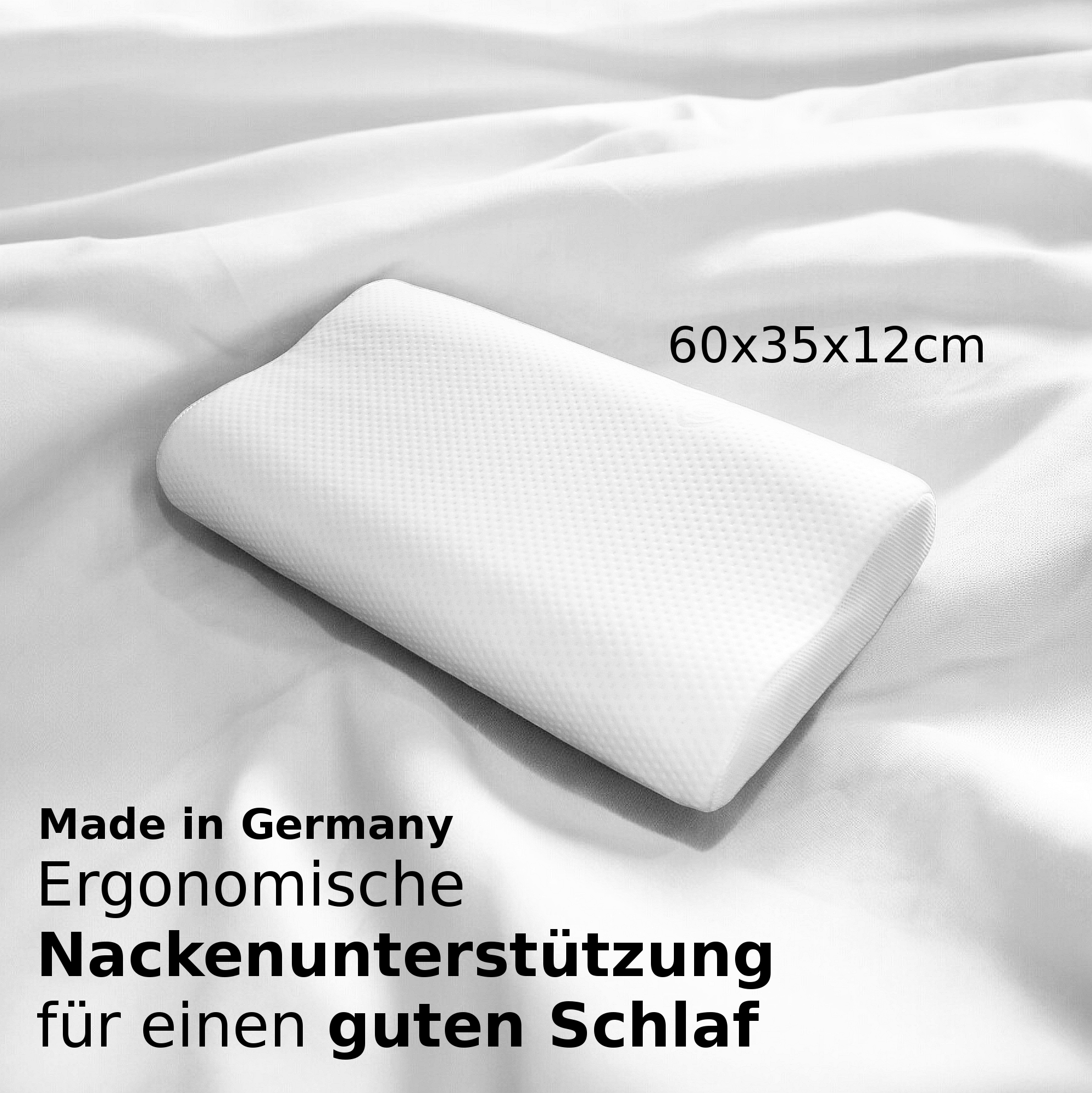 SLEEPFACTORY Premium Nackenkissen Seitenschläferkissen