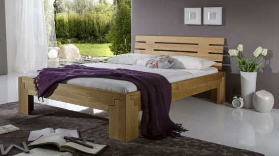 Bett Stella Plus Buche massiv metallfreies Stecksystem