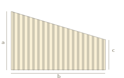 Lattenrost in Sondermaßen mit Abschnitt (Rechts)